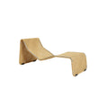 Modern Minimalist Lounge Chair: Stylish Curved Design with Durable Materials