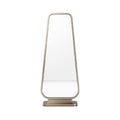 Modern Tapered Mirror with Elegant Stand Design