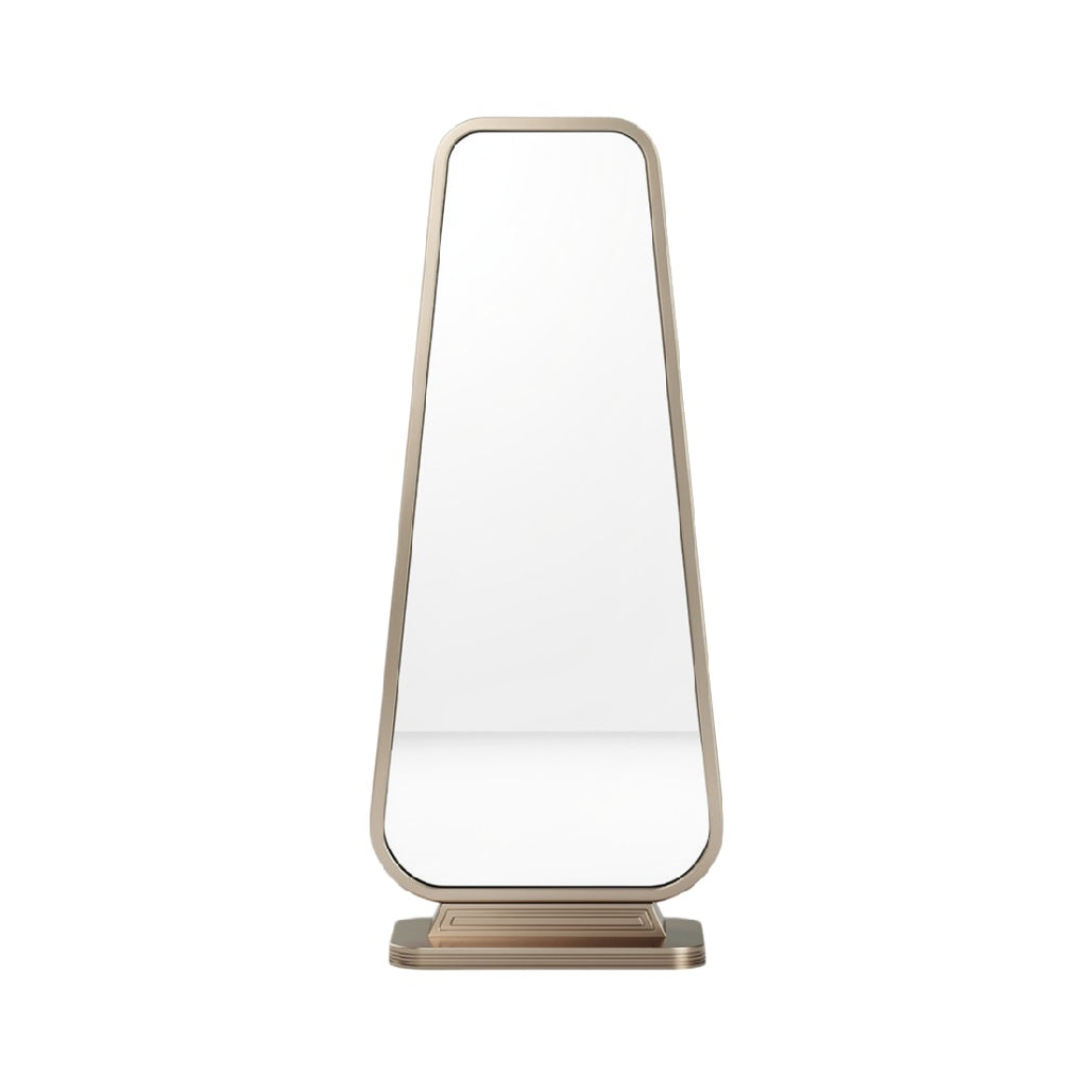 Modern Tapered Mirror with Elegant Stand Design
